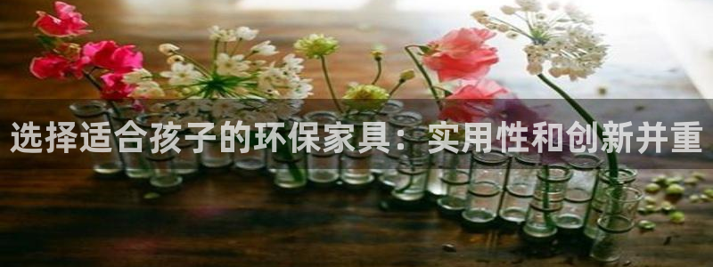 沐鸣2平台的专用通道：选择适合孩子的环保家具：实用性和创新并